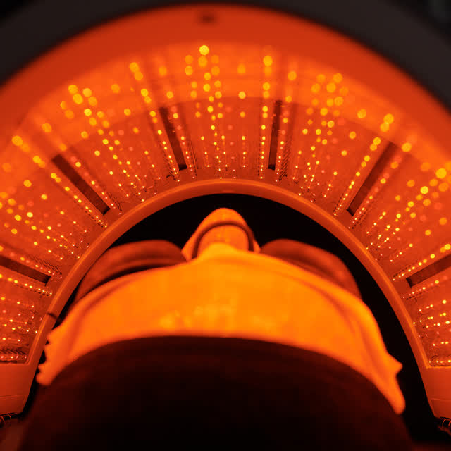 Red LED light therapy